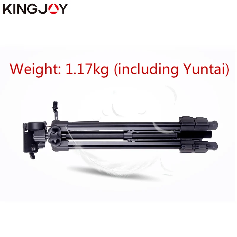 KINGJOY Officia VT-910 штатив-стойка для камеры Профессиональный сплав с коромыслом всех