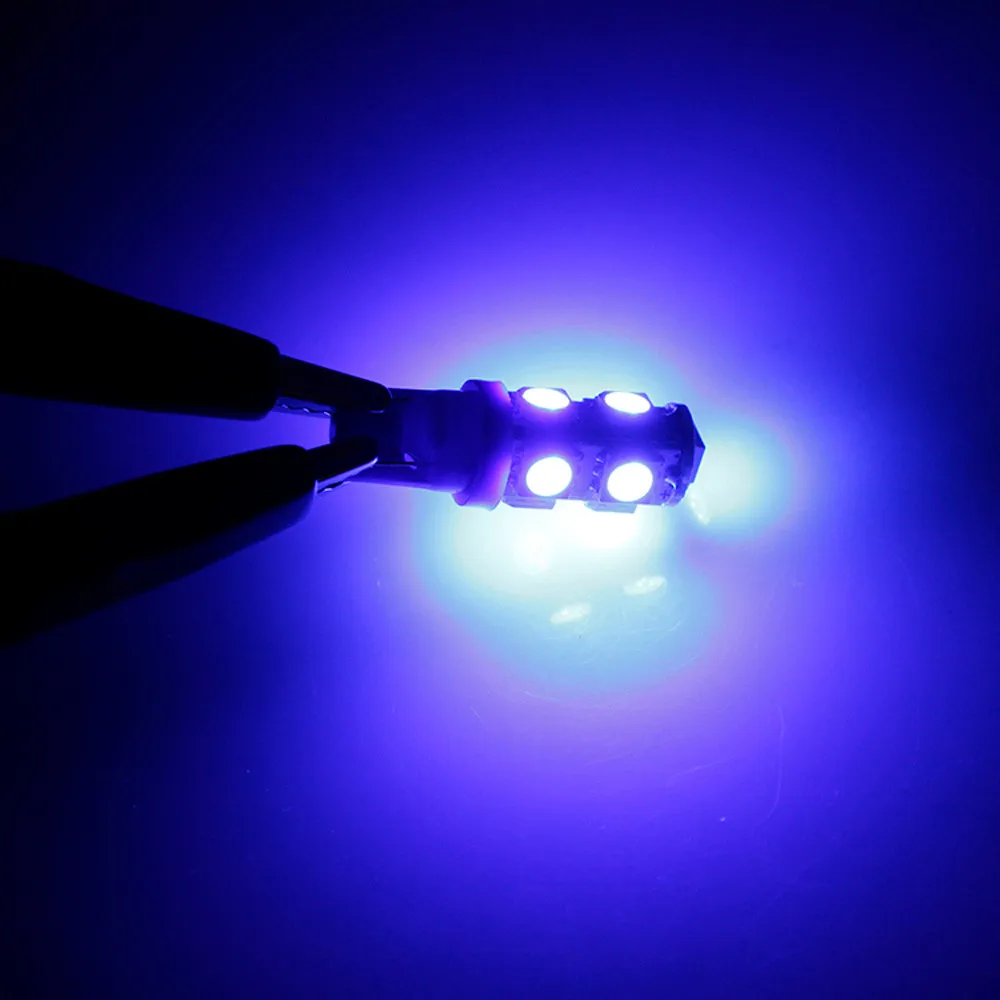 Автомобильные универсальные 10 шт. T10 SMD 5050 9 светодиодные Многофункциональные