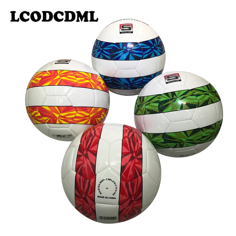 Новый стиль высококачественный футбольный мяч для взрослых размер 5 ПУ
