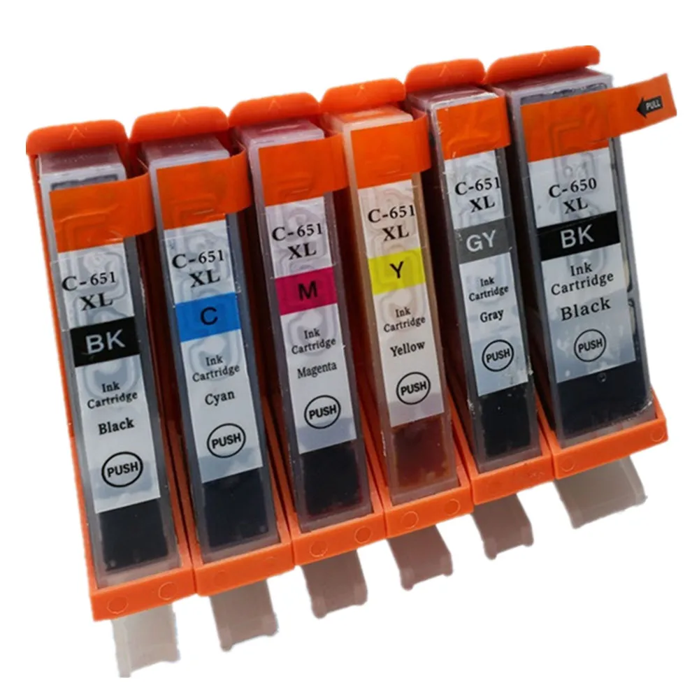 Запасные чернильные картриджи Pixma MG6360 MG7160 1 комплект 6 шт.|ink cartridge|cartridge for canonreplacement