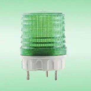 Zusen TB5051 24V зеленый светодиодный сигнальная лампа Предупреждение светильник светодиодный маленький мигающий светильник