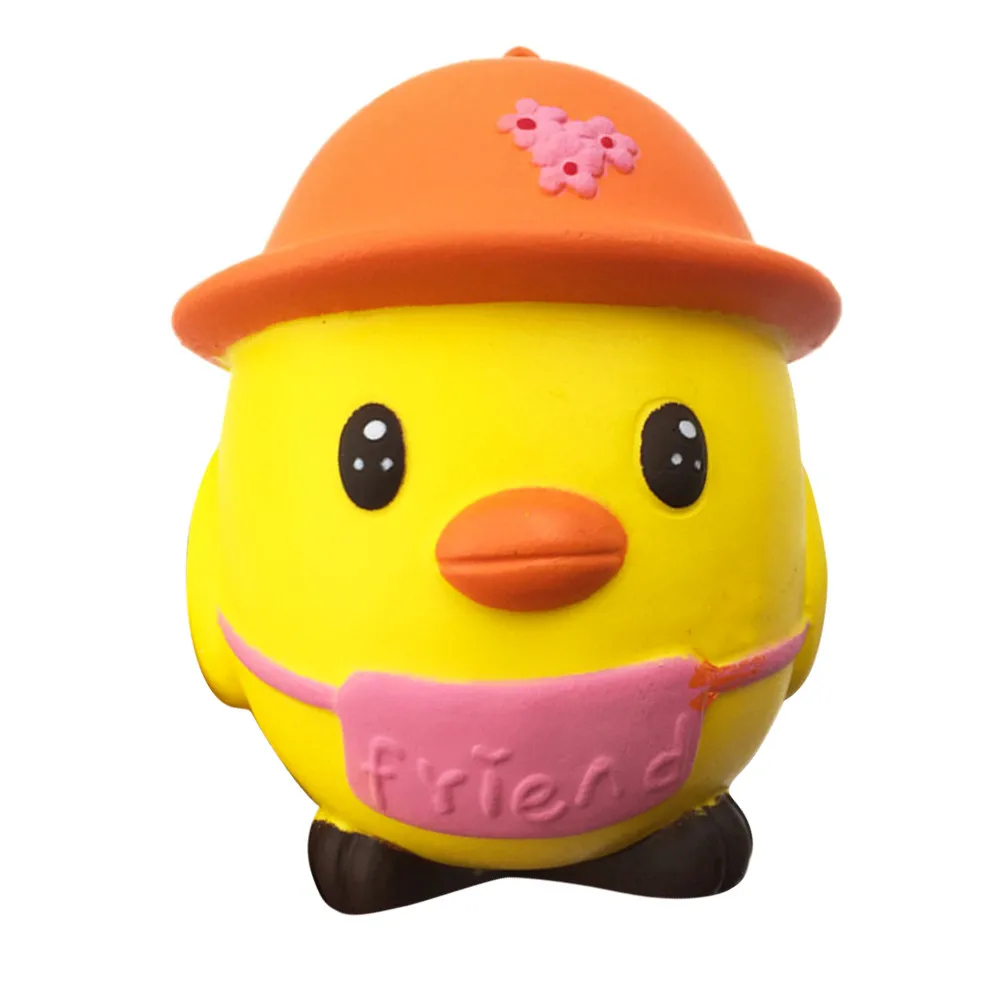 Новинка 2018 Jumbo Kawaii мягкие милые медленно поднимающиеся цыплята малышки ЧУК рефиф