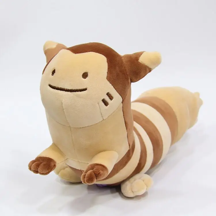 25 см аниме карманное животное Ditto Подушка трансформер Furret Eevee Umbreon Magnemite Magikarp Мягкие плюшевые куклы игрушки SA1666a