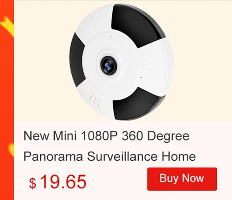 ZILNK Горячая мини лампа светильник WiFi камера рыбий глаз 1080P HD Беспроводная ip-камера 360 градусов Панорама объектив Поддержка 128 ГБ TF Карта