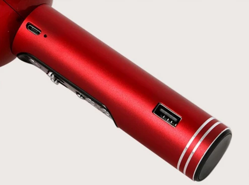 WS878 беспроводной Bluetooth Кара ОК микрофон смайлик маленький человек мини