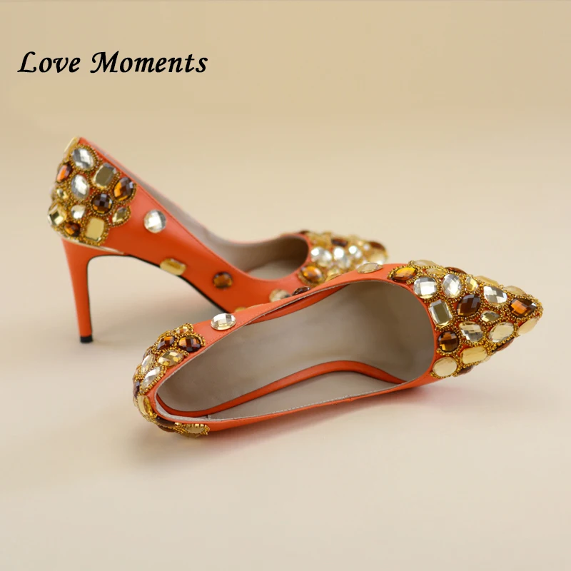 Женские туфли лодочки из натуральной кожи с острым носком 8 см|shoes with matching bags|wedding