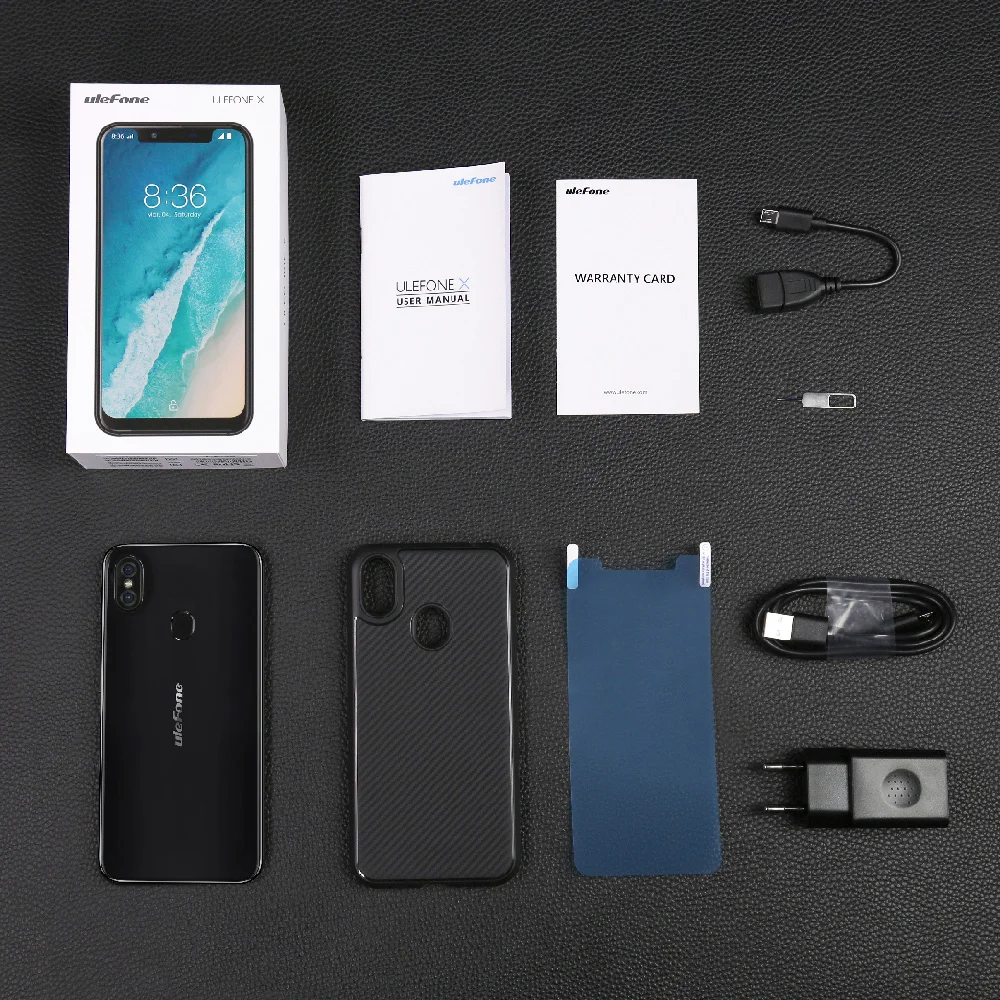 Оригинальный Ulefone X Android 8 1 мобильный телефон 5 85 &quotHD + MT6763 Восьмиядерный 4 Гб RAM 64 ROM