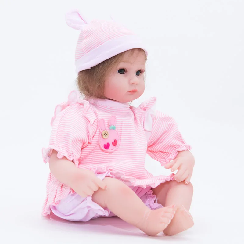 LEOOFU 45 см ткани тела подарок на новый год для малышей милый BeBe возрождается тело