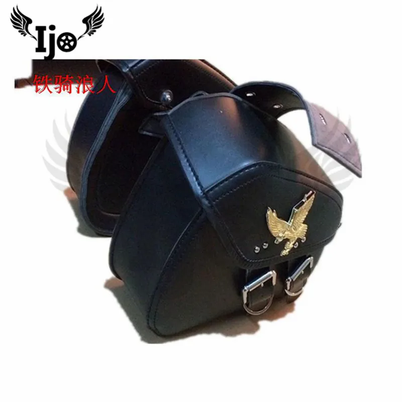 Maletero moto Боковая Сумка для Vespa hyosung harley softail mochila moto кожаная сумка для мотоцикла maletas moto мотоцикл седельная сумка