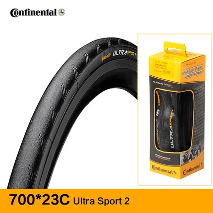 Континентальный Grand sport/Ultra sport2 велосипедные шины 700*23/25C дорожный велосипед шины 60tpi Складные шины 120 psi 1 - Цвет: UltraSport2 23c