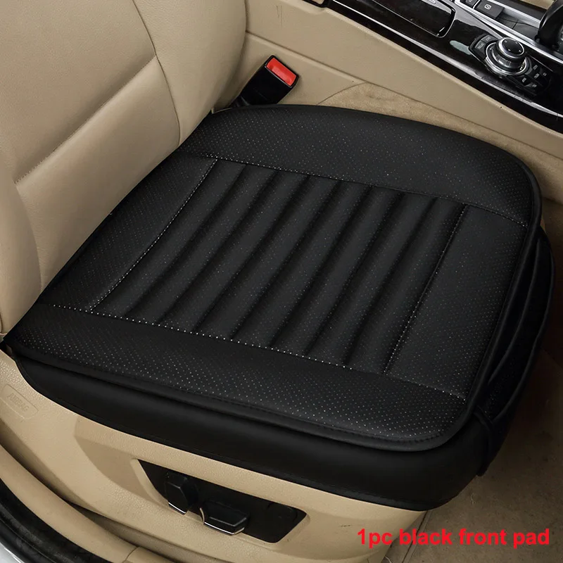Version A Чехлы для сидений автомобиля из дышащей кожи, переднее и заднее автомобильное сиденье, подушка, коврик для citroen c5 c4 xsara picasso berlingo c elysee - Название цвета: Version A