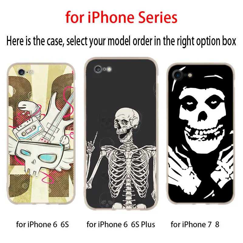 Чехол в стиле панк-рок для iphone XS 11 Pro Max XR X 10, чехол для телефона s для iphone 7 8 plus 6s 5 4S