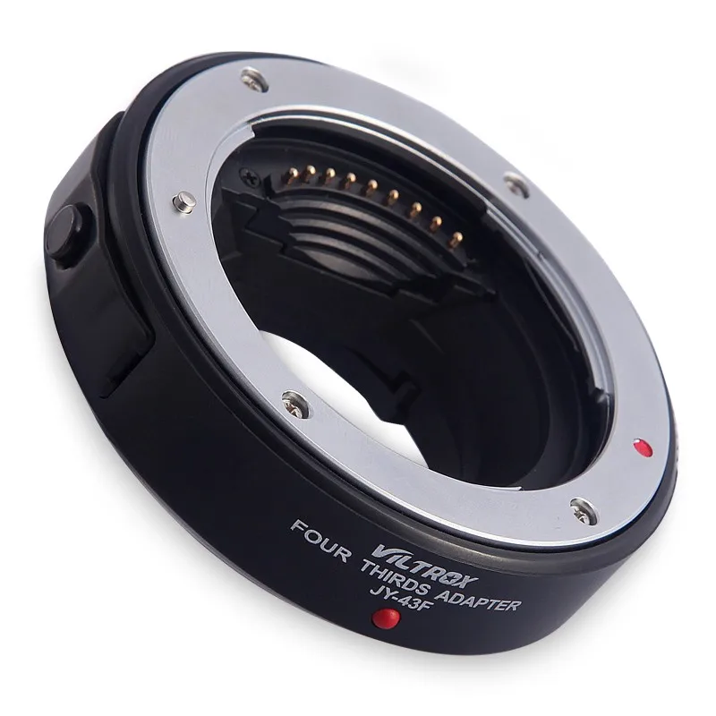 

Адаптер крепления объектива Viltrox JY-43F с автофокусом для объектива Four Thirds 4/3 для камеры Olympus Panasonic Micro 4/3 DSLR E-PL3 GH4 G5