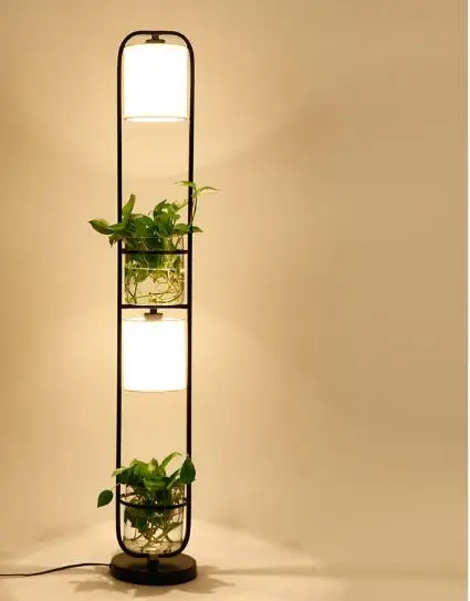 Белые/черные кованые лампы H162CM современные светодиодные лампы-подставки для