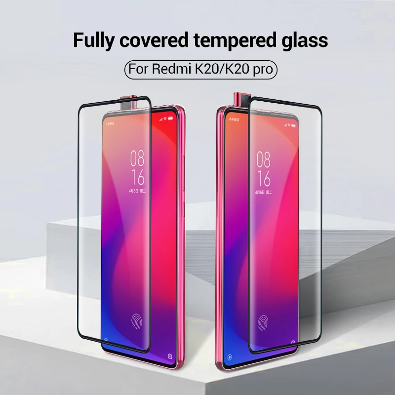 Cafele полное покрытие экрана протектор для Xiaomi Redmi K20 Pro закаленное стекло HD