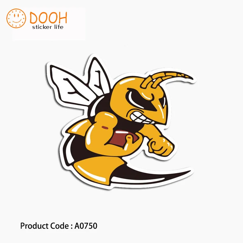 A0747 наклейка рука летучая мышь mark cat lucky bee Япония водонепроницаемый чемодан