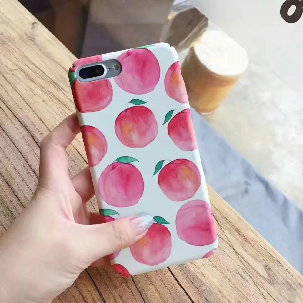 GABOOM фрукты милый рисунком Телефон чехол для iPhone 7 Plus свежий летний классический