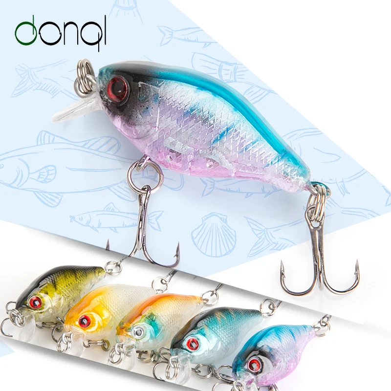 DONQL Minnow воблеры приманка для рыбалки 4 г см искусственная жесткая свимбейт