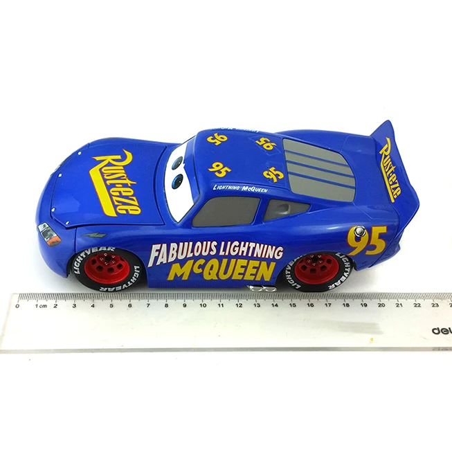 Disney Pixar Cars 3 большой № 95 Молния Маккуин Круз Рамирез Джексон шторм металлический литой автомобиль 1:24 подарок для детей