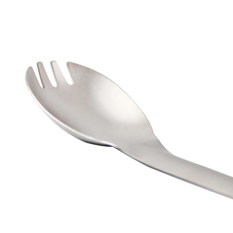 Keith 2 в 1 spork титановая длинная Ложка Вилка 20 г походные столовые приборы режим