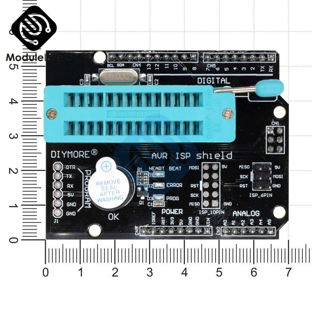 Программируемая Плата расширения AVR ISP для Arduino Uno R3 Mega2560 Nano Pro Mini Module Atmega328P