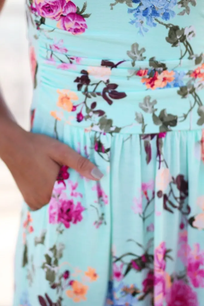 Женское длинное платье без рукавов Boho винтажное пляжное с цветочным принтом на