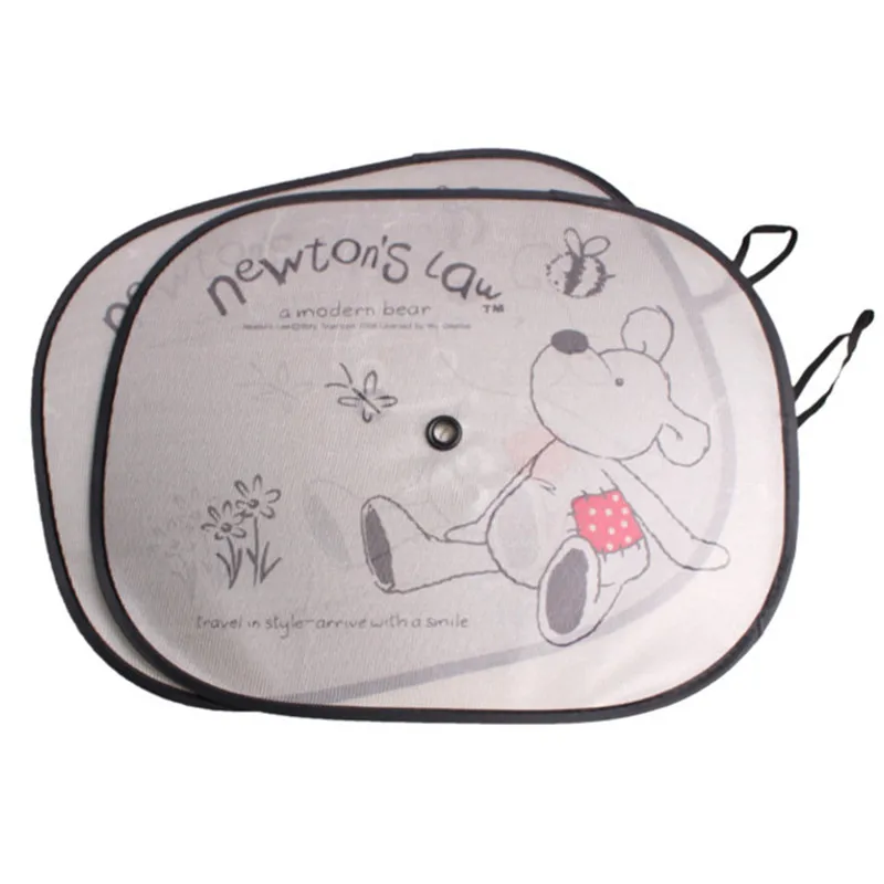 2 шт. автомобильные солнцезащитные козырьки Мультяшные оконные присоски