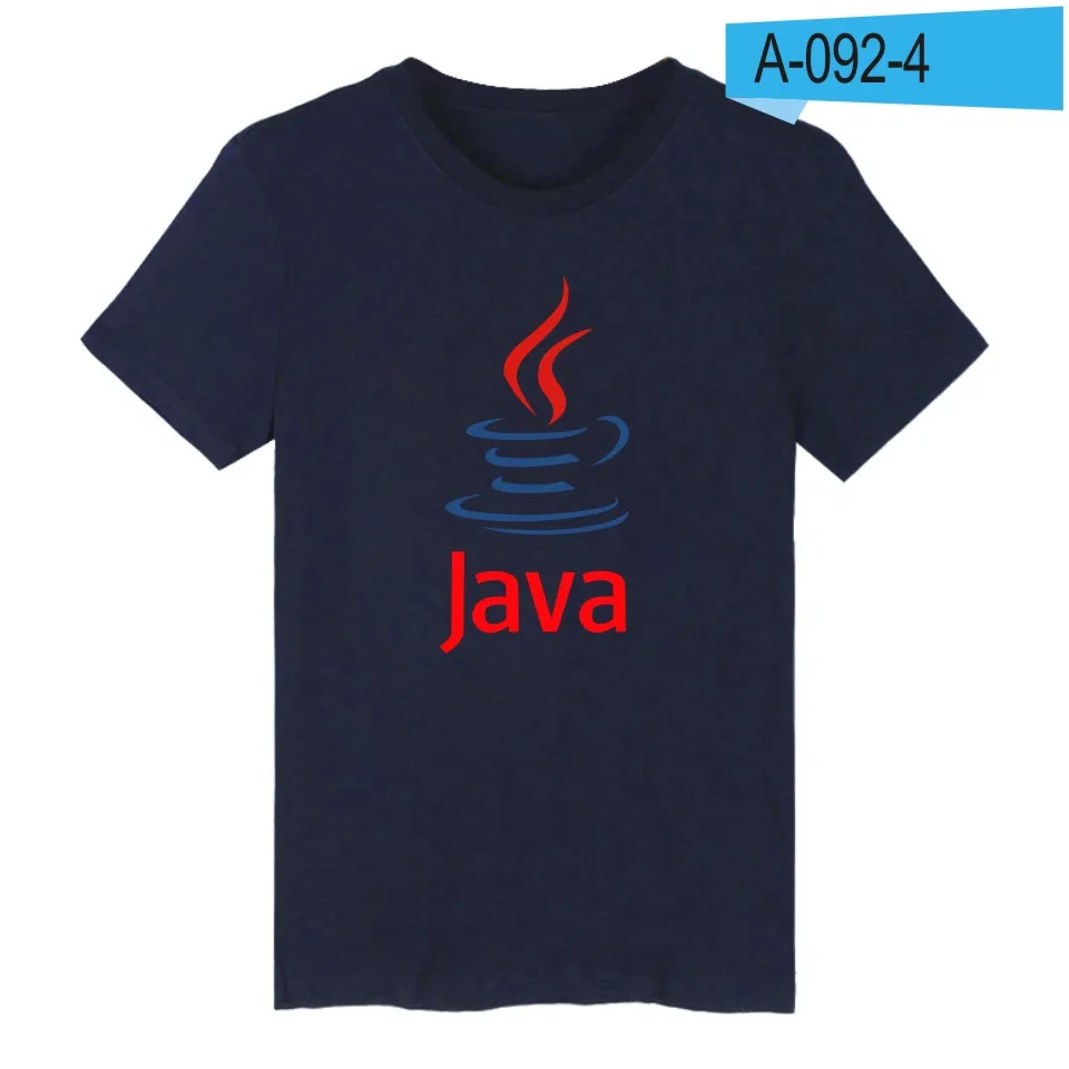Trust Me I'm A Programmer language C++ Java с принтом логотипа, футболка с коротким рукавом, хлопковая футболка для программиста - Цвет: navy blue