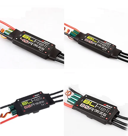 1 шт. BLHeli серии 40A 50A 60A 80A BEC с UBEC электронный регулятор скорости ESC для квадрокоптера