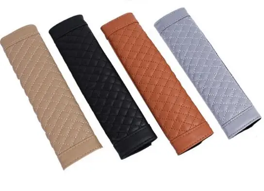 2 шт. автомобильный детский кожаный ремень безопасности для автомобилей защита