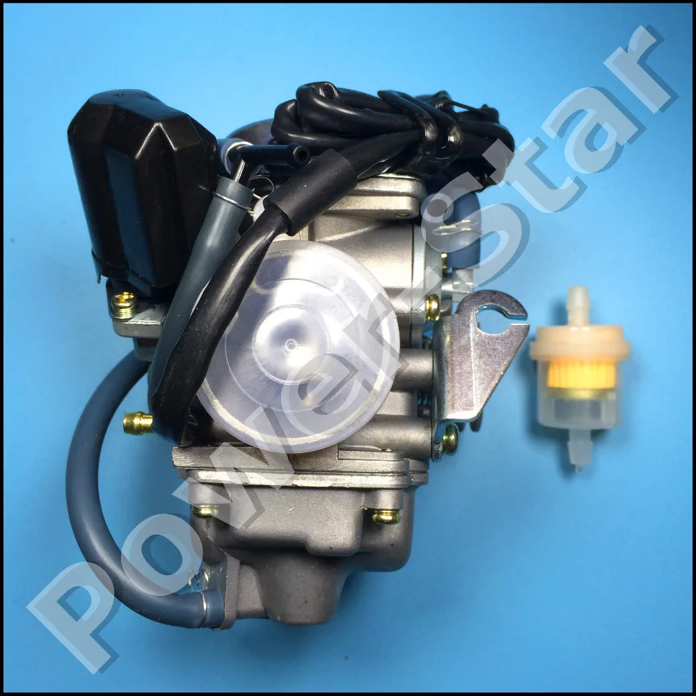 Карбюратор CARB GY6 125cc 150cc скутер Мопед 152QMI 157QMJ ATV Gokart Roketa Taotao Sunl китайский PD24J |