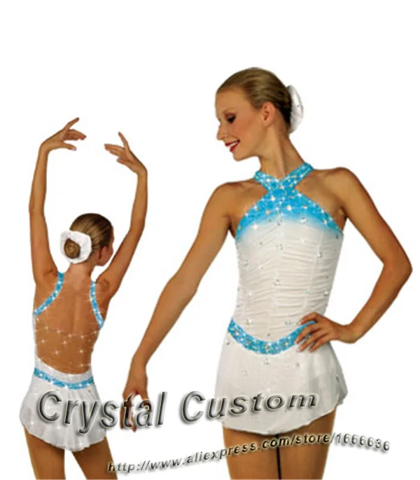 Профессиональные индивидуальные платья для катания на коньках девочек из