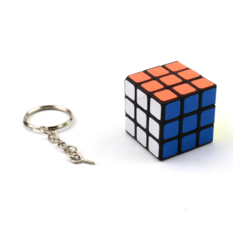 Новый магический куб 3*3*3 Мини Портативный Карманный Брелок Magico Cubo