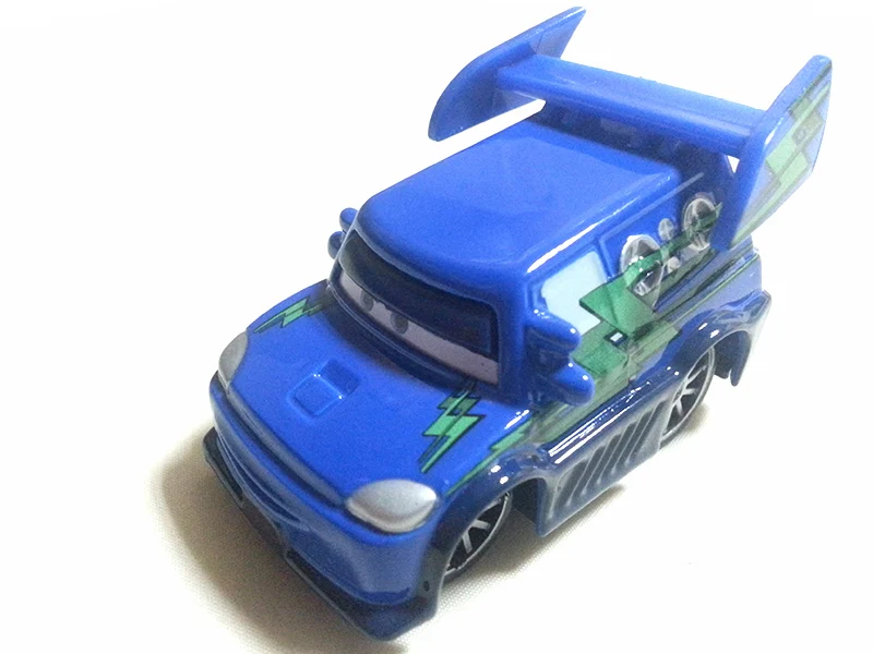 DJ With Flames Disney Pixar Cars 2 Grem проф. З. Майлз Энди асер Wingo Jerome Boost 1:55 литая под давлением модель из металлического сплава игрушка автомобиль подарок для детей - Цвет: DJ With Flames