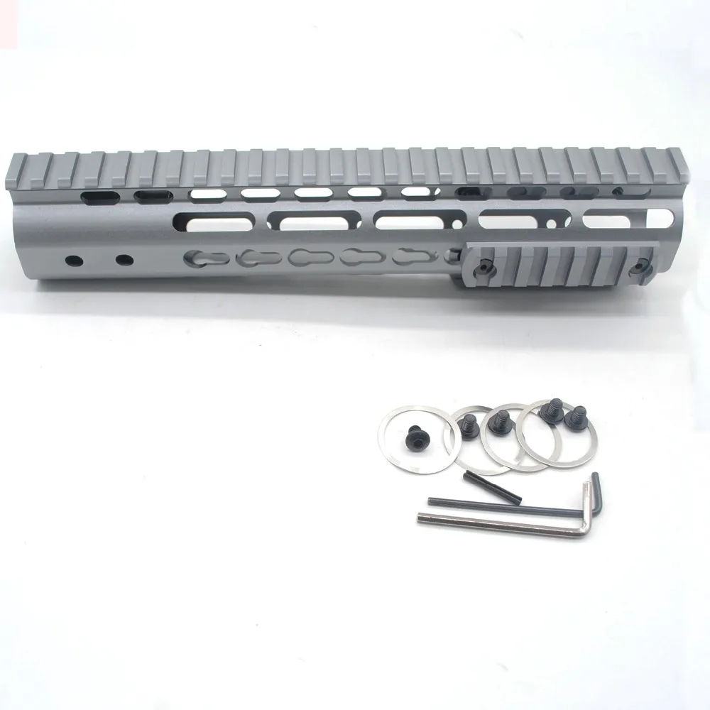 Aplus 7/9/10/12/13,5/15 ''дюймовый Keymod Handguard свободном Пикатинни раздел System_Space серый/анодированный серым цветом