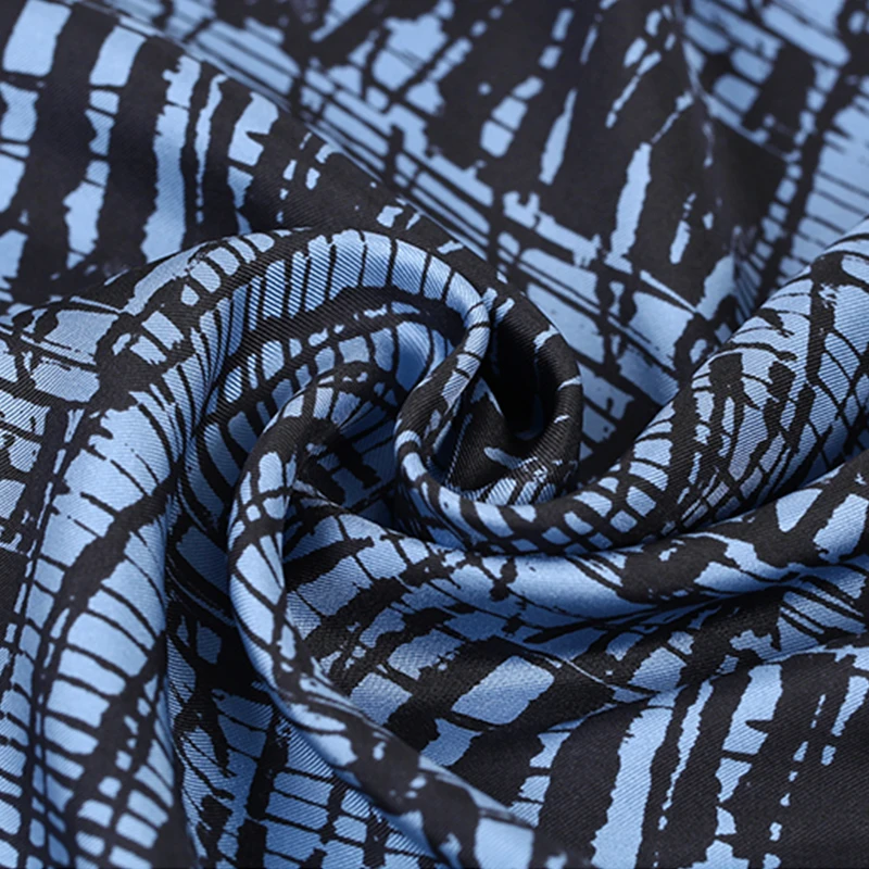 2018 New silk twill Digital Printed 100% Silk Fabric For women dress fashion Shirt High grade fabric DIY Sewing Wholesale | Дом и сад