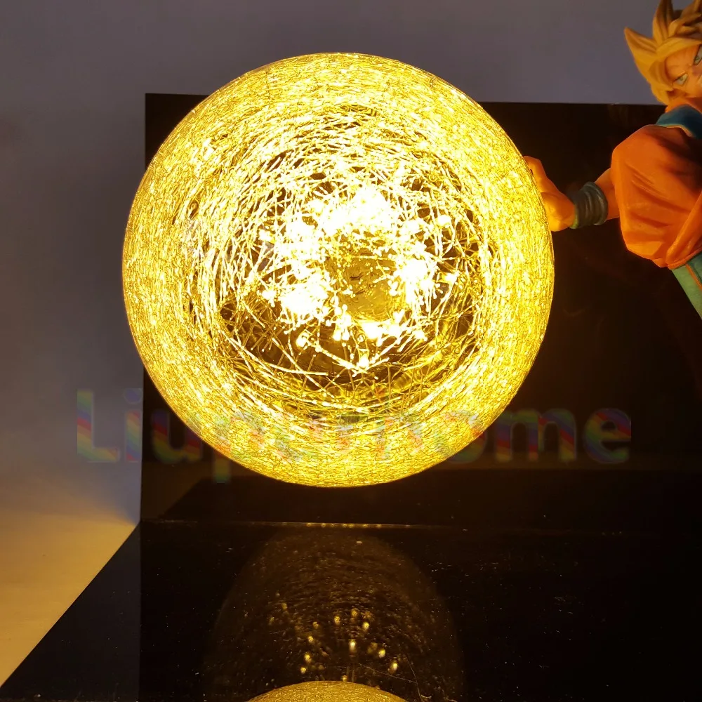 Dragon Ball Z Goku Super Saiyan FES Светодиодная лампа для аниме DBZ Son God светодиодные ночники Luces