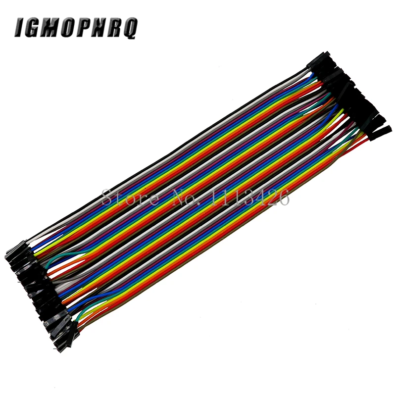 40 шт. в комплекте кабель Dupont 20 см 2 54 мм 1pin 1p-1p соединительный провод для макета |