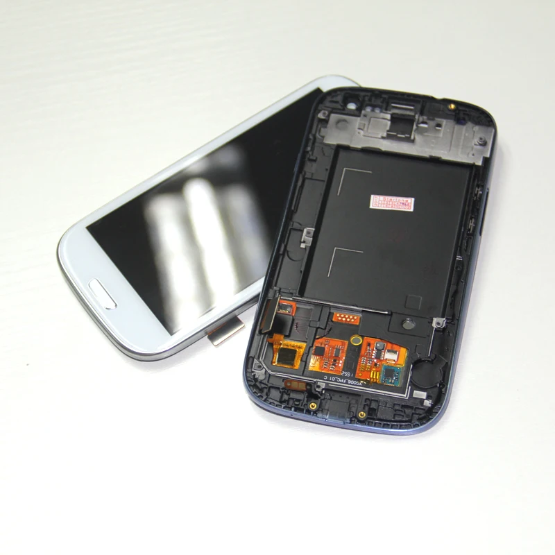 ЖК-дисплей i9300 совместимый с Samsung Galaxy S3 III сенсорным экраном и дигитайзером в сборе