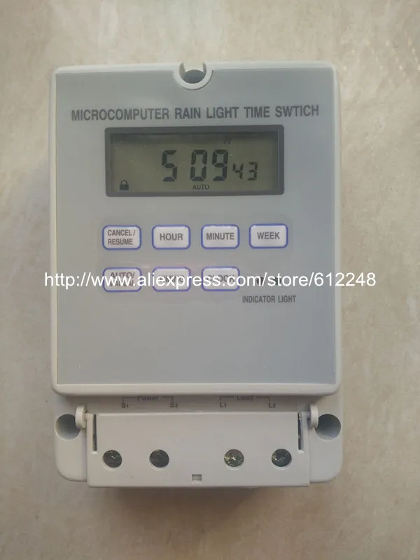 Программируемый программируемый микро компьютер 220VAC 25A|timer switch programmable|switch timertimer