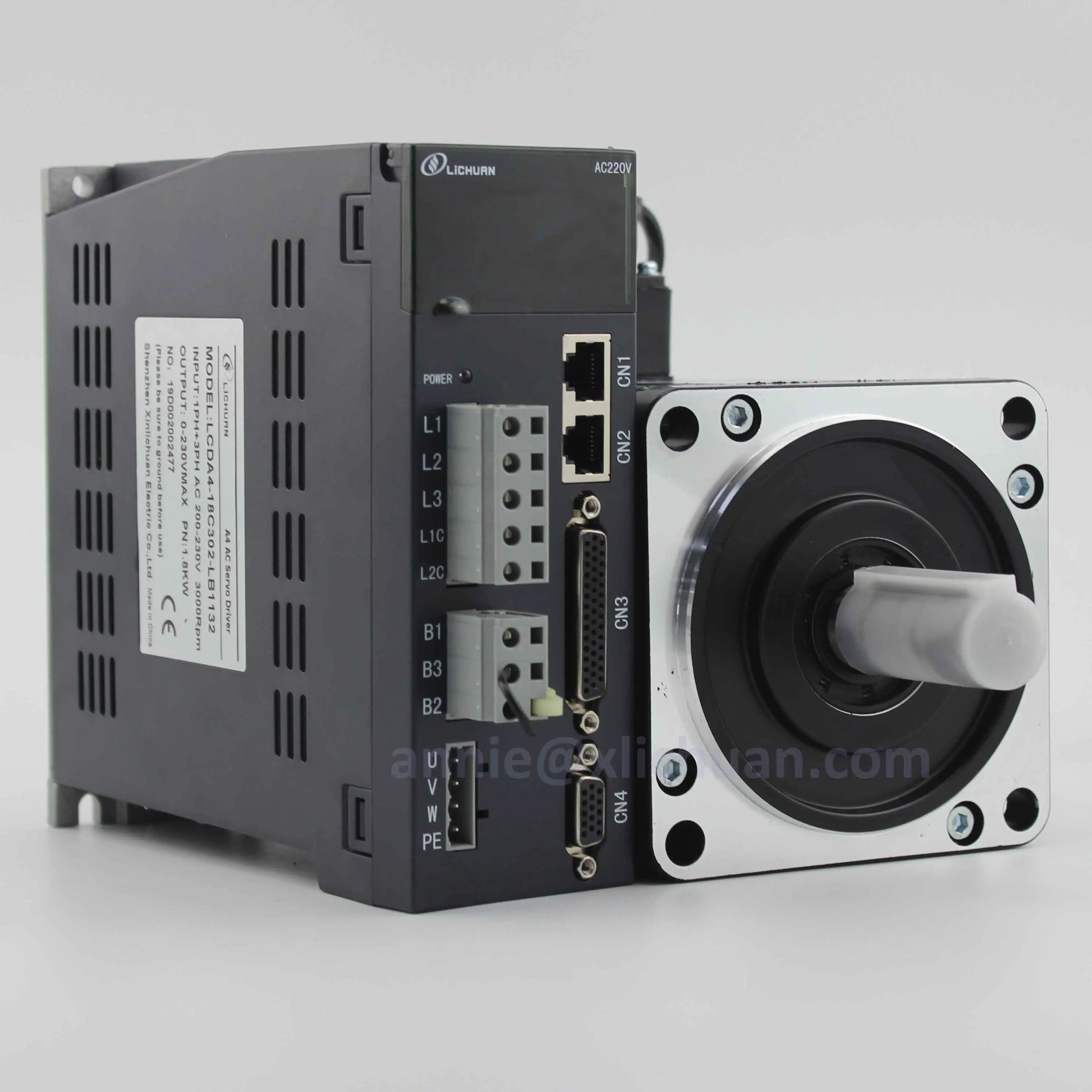 Драйвер серво-двигатель в комплекте 110ST-M06030B 6Nm 1.8KW Серводвигатель AC220V 3000rpm контроль скорости 1.8kw сервопривод для деревообработки с ЧПУ