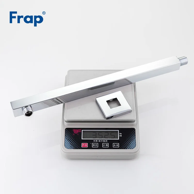 

Frap New Arrival Brass Made Chrome Shower Arm Shower Head arm Wall Mounted Ceiling Shower Head Arm Bathroom Hardware Y81019*5