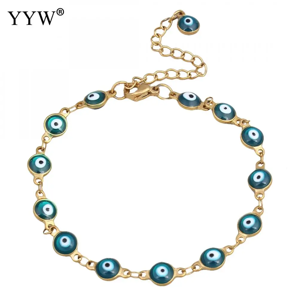 Уникальный стереоскопический браслет со сглаза для мужчин и женщин циркониевый