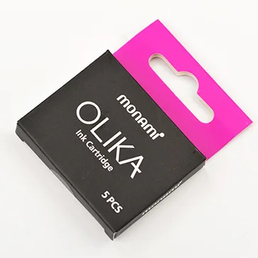 pink ink Monami OLIKA прозрачная перьевая ручка EF 0,38 мм супер тонкий наконечник из нержавеющей стали Kalem Stylo Plume Caligraphy ручка канцелярские принадлежности - Цвет: pink ink
