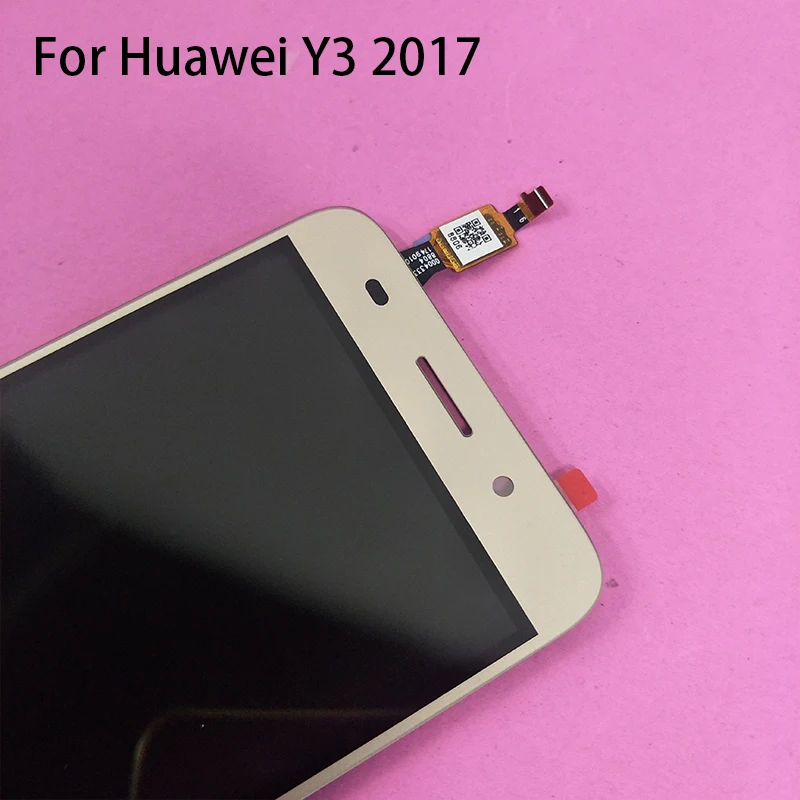 5 0 ''Новый Для Huawei Y3 2017 CRO-L02 CRO-L03 CRO-L22 Полный ЖК-дисплей + кодирующий