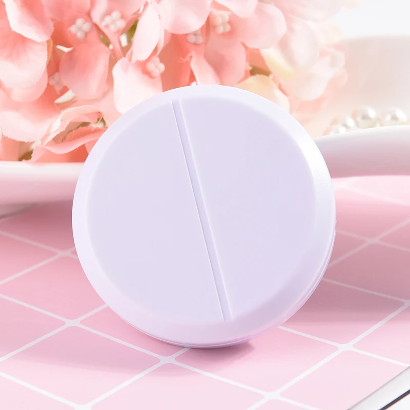 

Portable Pill Cutter Splitter Divide Storage Case Medicine Cut Compartment Box Holder Pill Tablet Pill Cutter Divider 3Colors