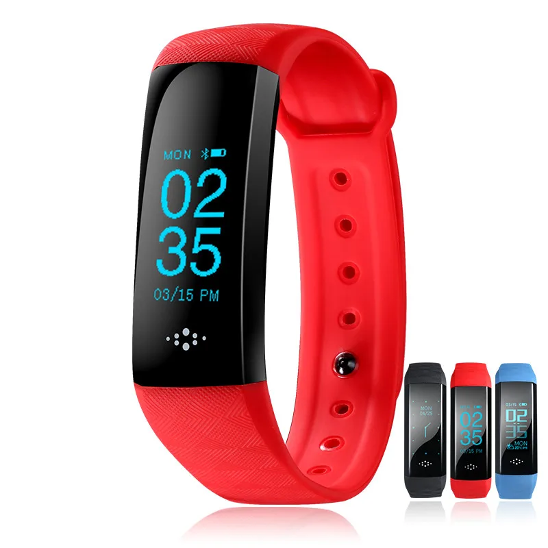 Smartch M2S Спорт OLED крови Давление часы кислородом монитор сердечного ритма Смарт