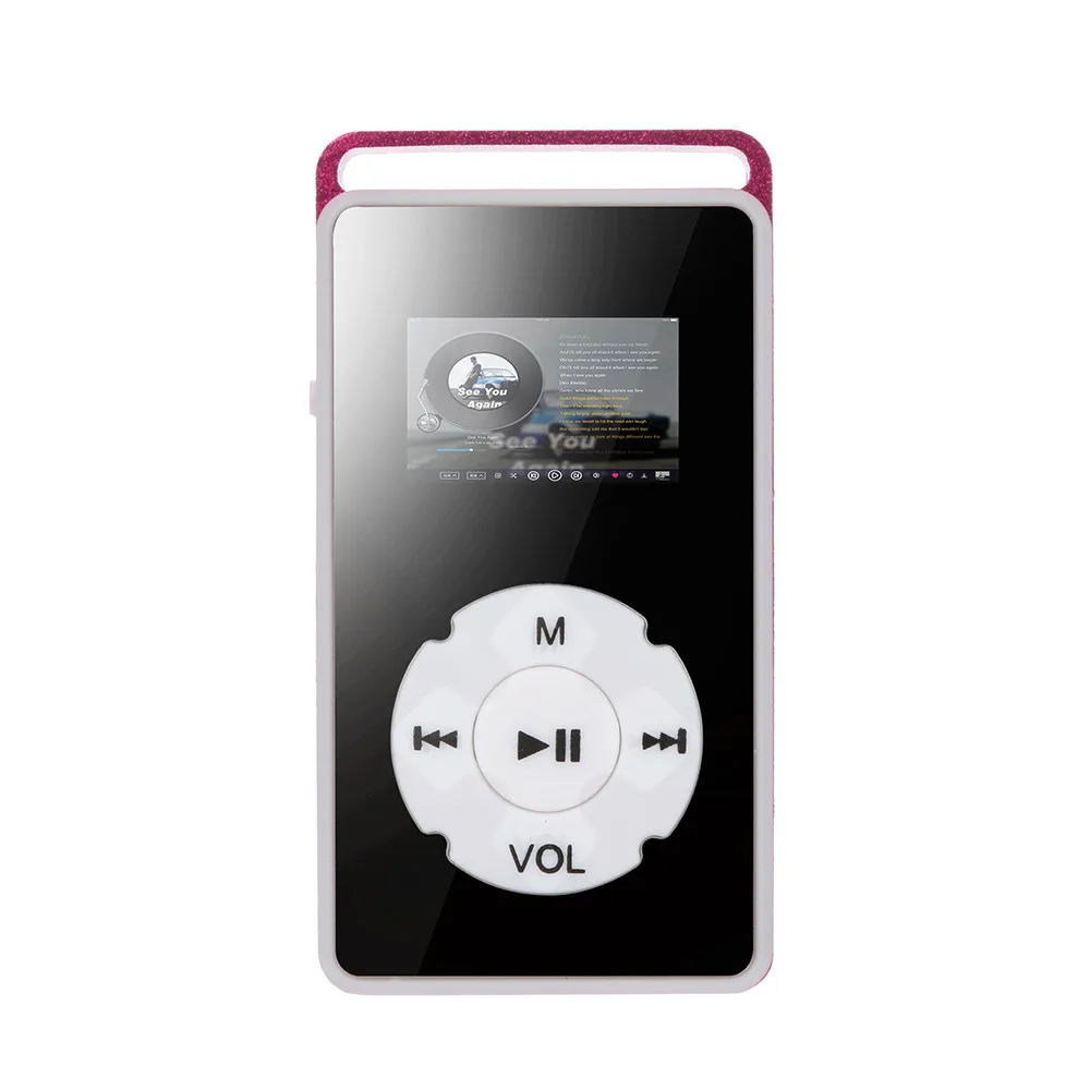 HIPERDEAL USB цифровой MP4 плеер ЖК-экран Поддержка Micro SD TF карта 32G зеркальный музыкальный медиа модный музыкальный плеер Apr16