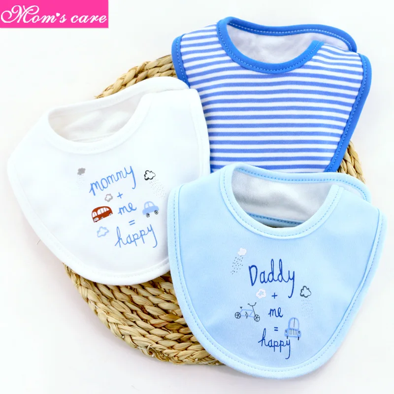 3 шт./лот, детские нагрудники, бандана, хлопок, высокое качество, Babadores Para Bebe, слюнявчик для младенцев, полотенце для мальчиков и девочек KF1000