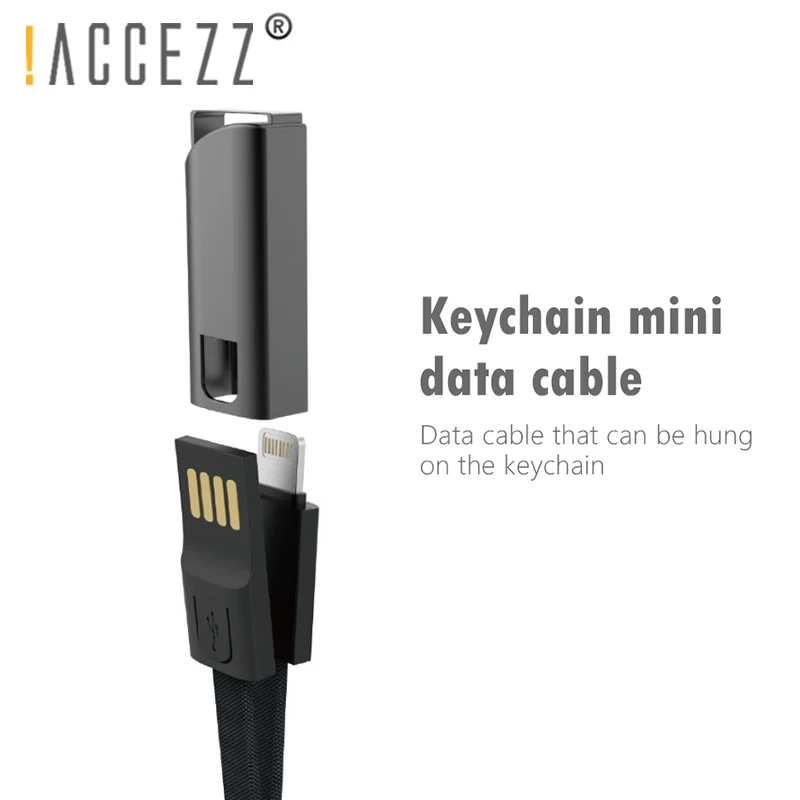 ! ACCEZZ USB кабель для iPhone X 8 7 6 6S XS Max 5 Быстрая зарядка данных синхронизировать